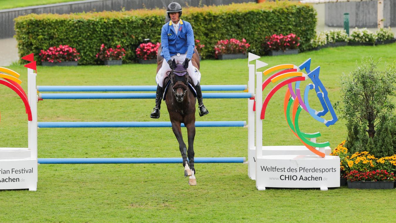 <p>Finden die Olympischen Spiele den Weg zum Aachener CHIO-Gelände?</p>