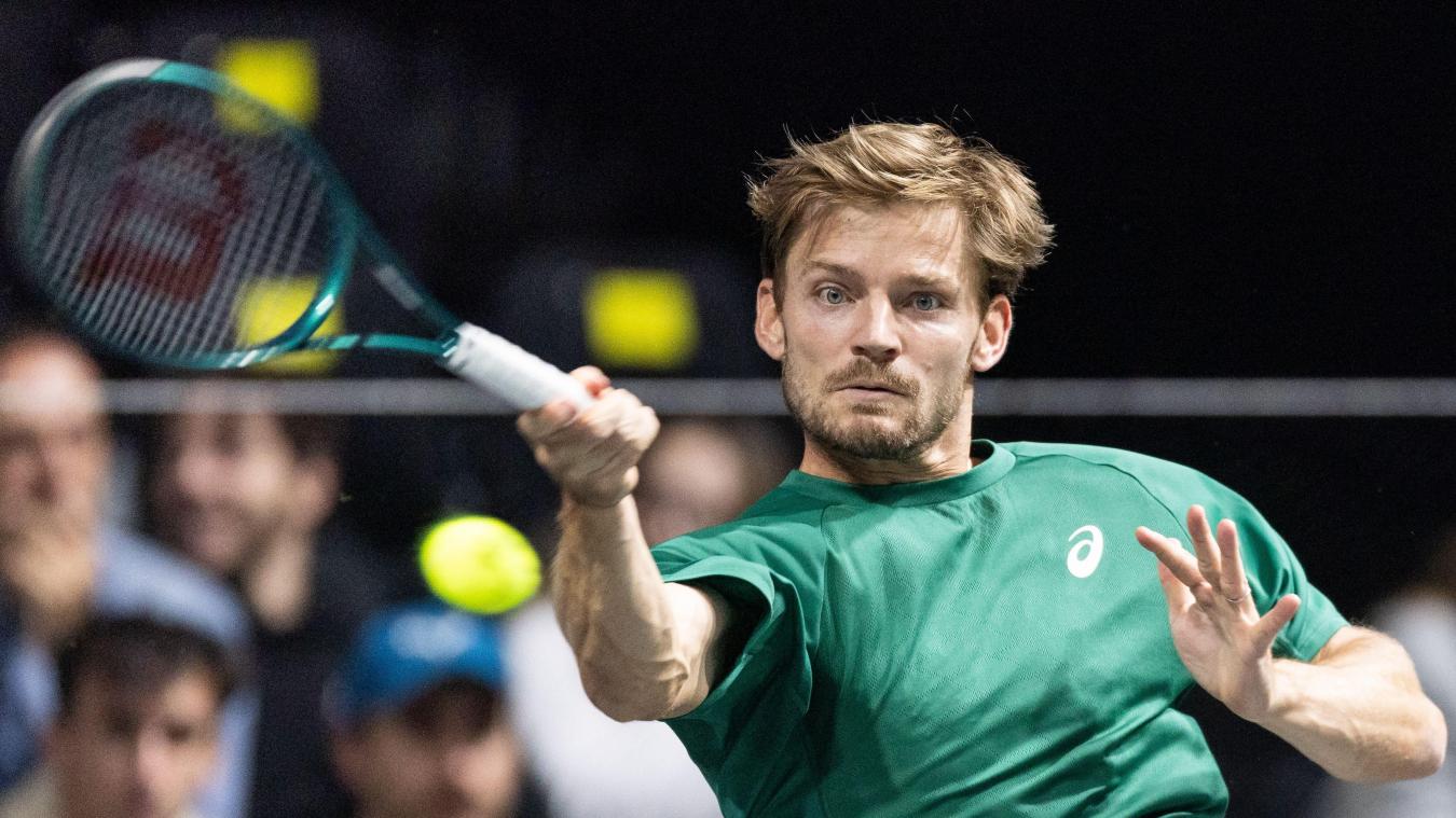 <p>David Goffin Ende Oktober 2025 in Paris in Aktion</p>