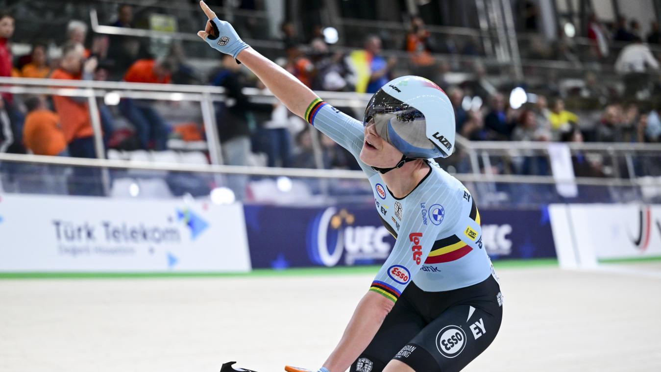 <p>Einmal mehr nicht zu schlagen: Lotte Kopecky.</p>