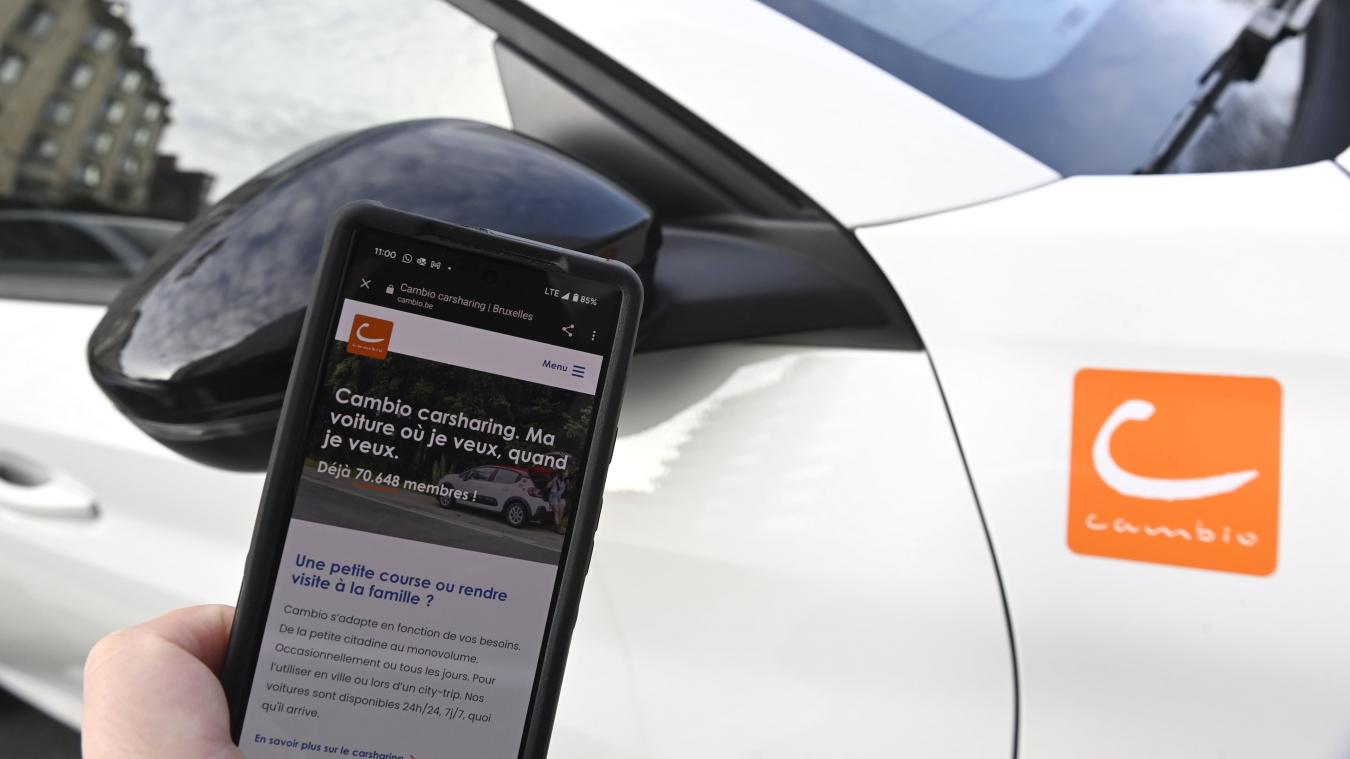 <p>Carsharing per Smartphone: Dienste wie Cambio ermöglichen es vielen Brüsselern, ganz auf ein eigenes Auto zu verzichten.</p>