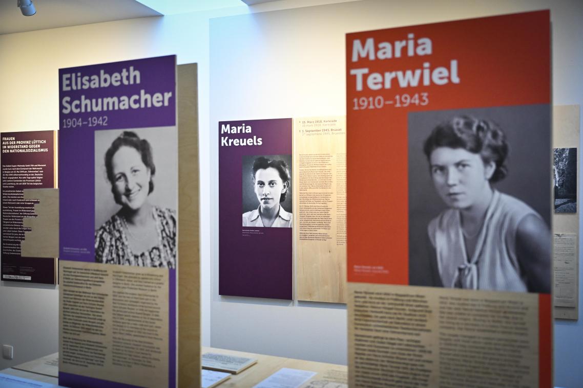 <p>In Eupen wurde die Wanderausstellung mit regionalen Persönlichkeiten erweitert.</p>