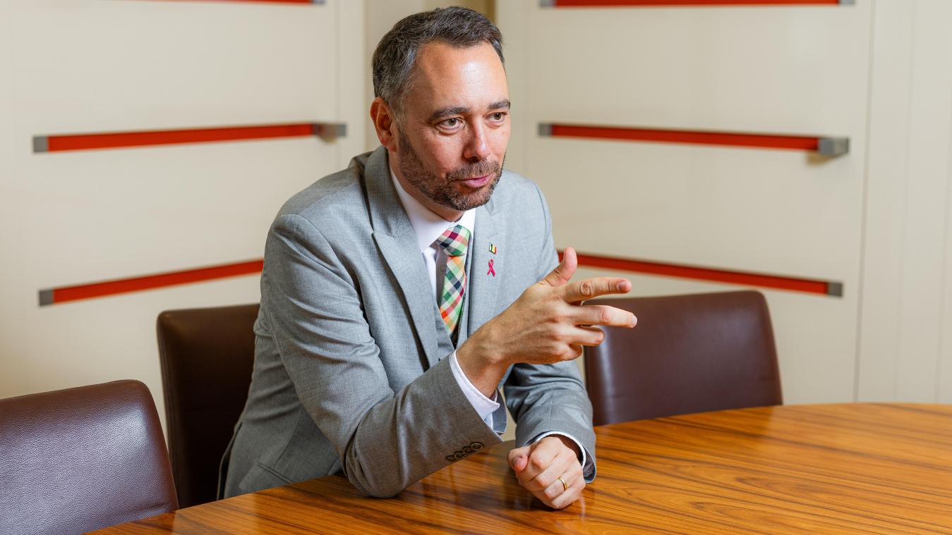 <p>Vizepremier und Außenminister Maxime Prévot im GrenzEcho-Interview: „Wir regieren für die nächsten Generationen, nicht für die nächsten Wahlen.“</p>
