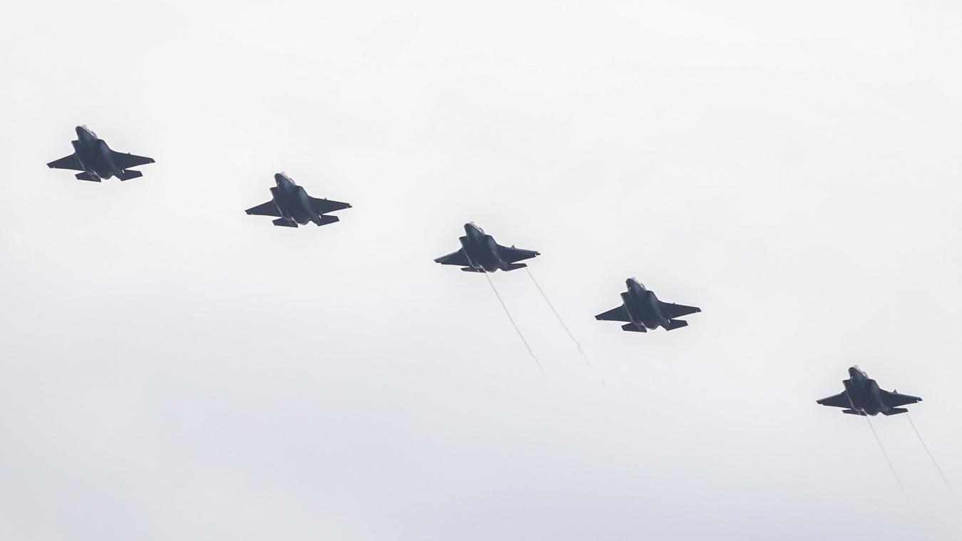 <p>Kampfflugzeuge vom Typ Lockheed Martin F-35B der US-Marines</p>