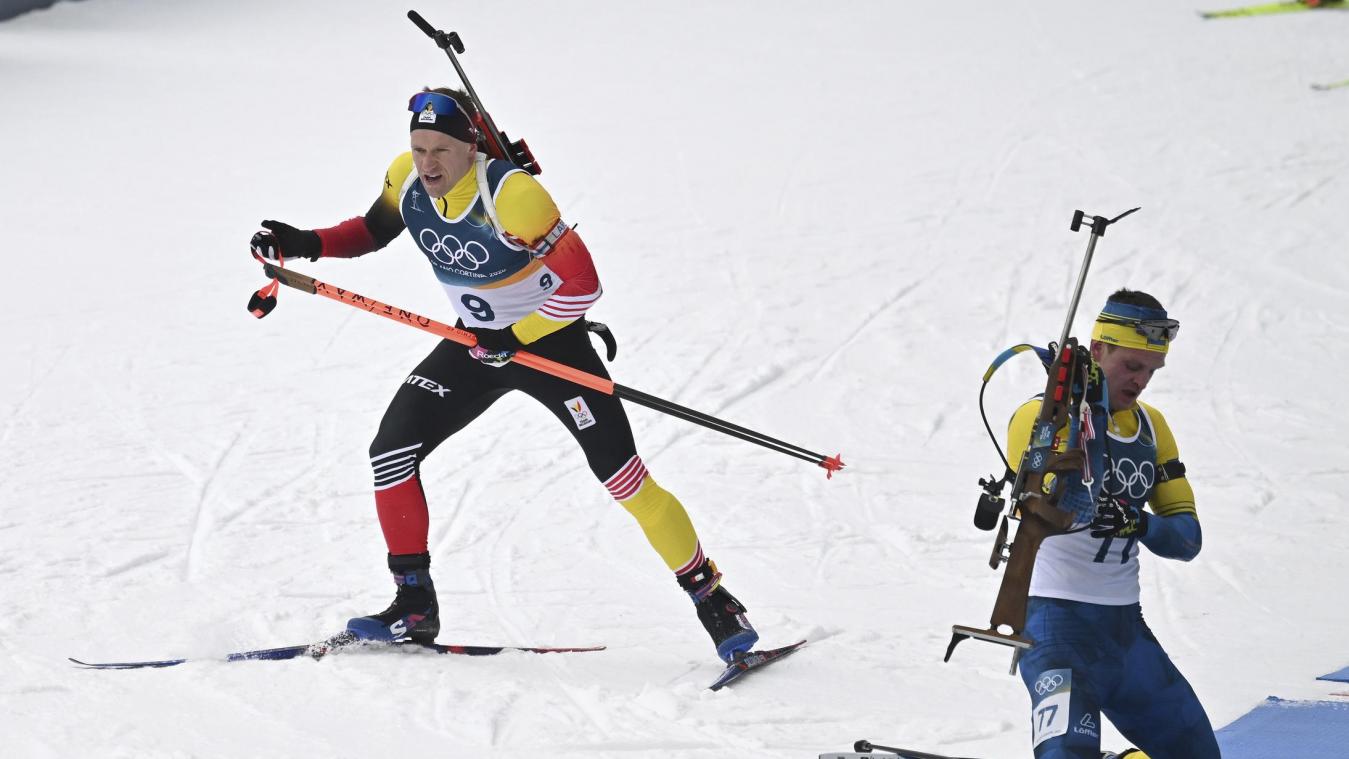 <p>Thierry Langer beim Einzelrennen am Dienstag in Antholz</p>
