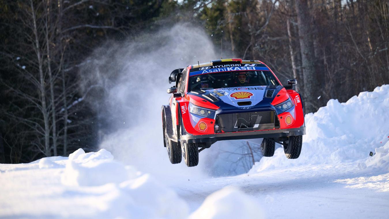<p>Der St.Vither Thierry Neuville wurde 2025 Dritter bei der Schweden-Rallye.</p>