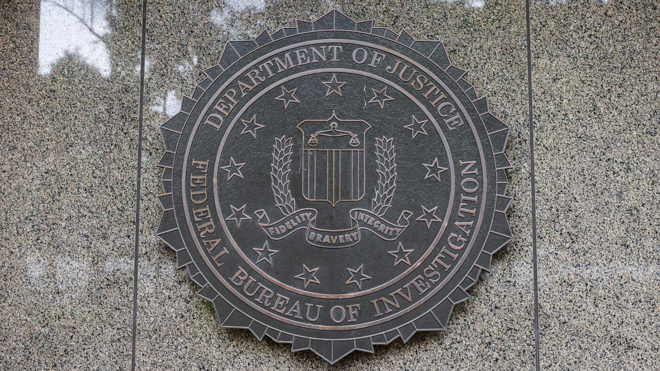 <p>„Department of Justice - Federal Bureau of Investigation“ ist an der Fassade des Justizministeriums zu lesen.</p>