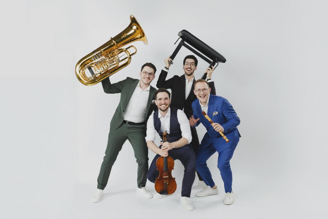<p>Die Hanke Brothers stehen seit 2016 gemeinsam auf der Bühne.</p>