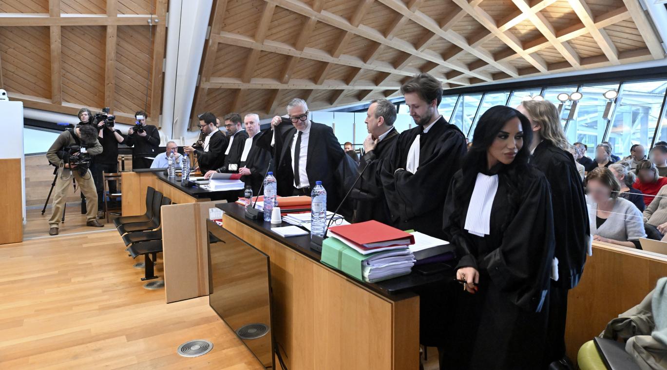 <p>Das mediale Interesse an dem Prozess in Antwerpen war groß.</p>