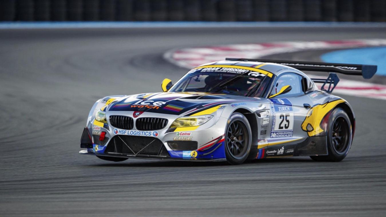 <p>Thierry Neuville testet den BMW Z4 GT3 in Le Castellet (Südfrankreich).</p>