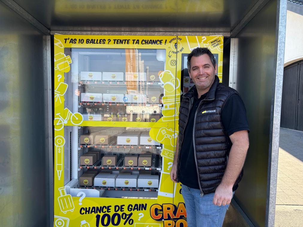 <p>Nicolas Havet und sein Team von „Le Distrib“ stecken hinter dem neuen Automaten.</p>