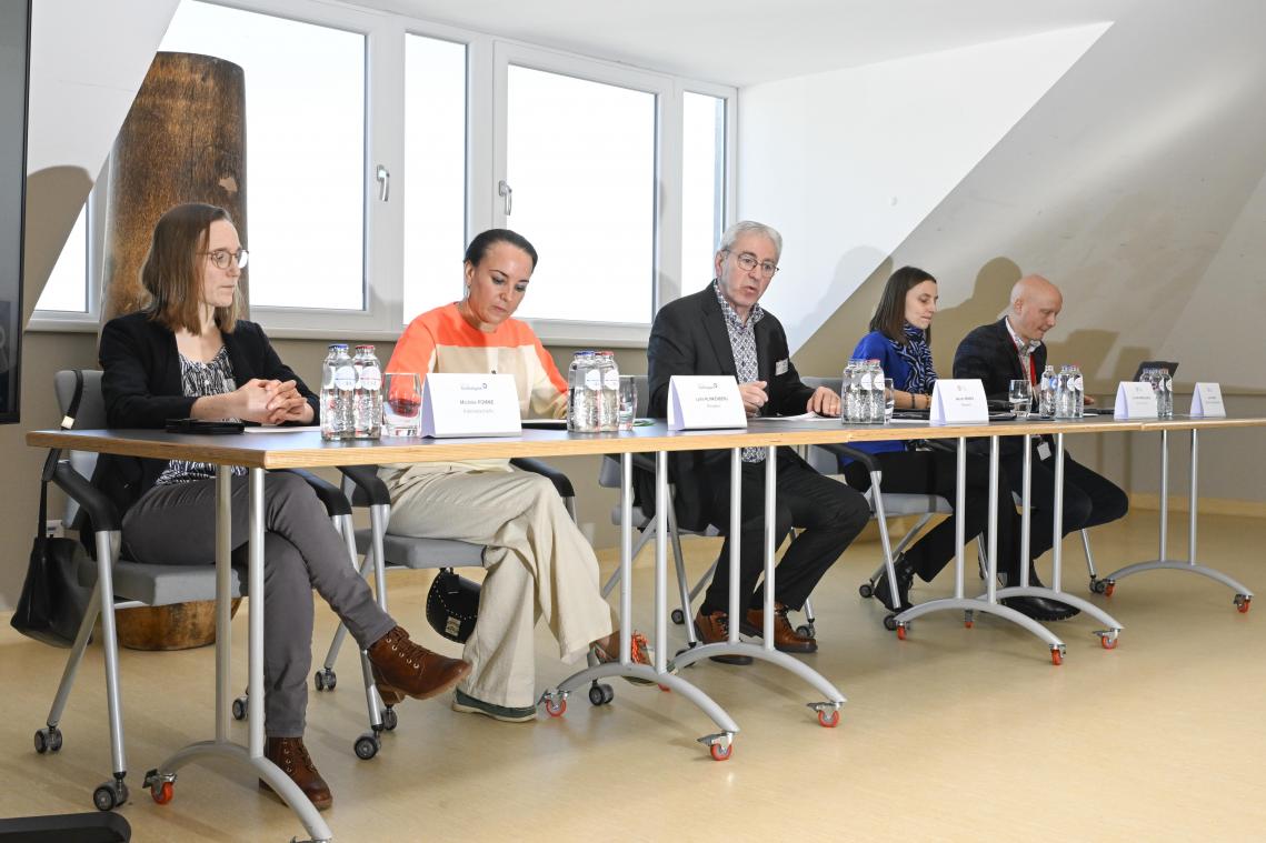 <p>Am Donnerstag wurden die Modernisierungspläne der St.Vither Klinik St. Josef vorgestellt.</p>