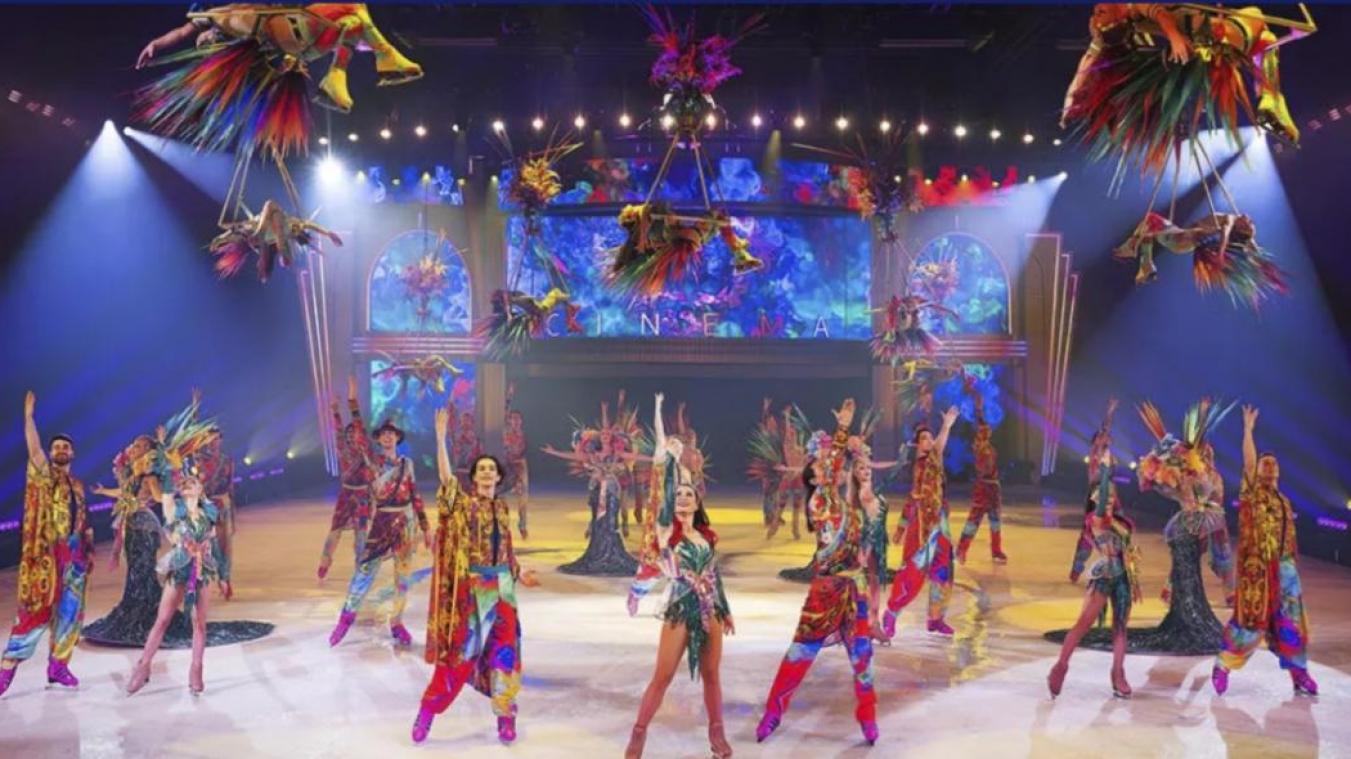 <p>Mit seiner neuen Produktion rollt „Holiday on Ice“ der Traumfabrik den roten Teppich aus. Knapp 40 Artisten aus aller Welt zaubern in wechselnden schillernden Kostümen in atemberaubenden Figuren Akrobatik, Tanz und Magie auf die Eisfläche.</p>