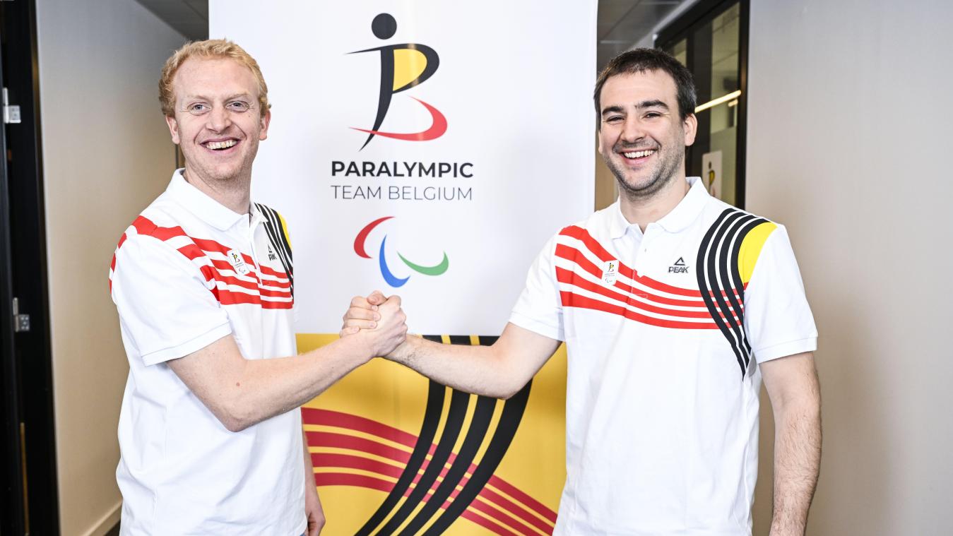 <p>Maximilien Seeger und sein Guide Jérémy Mestdagh mussten ihre Paralympics-Abfahrt in Cortina vorzeitig abbrechen.</p>