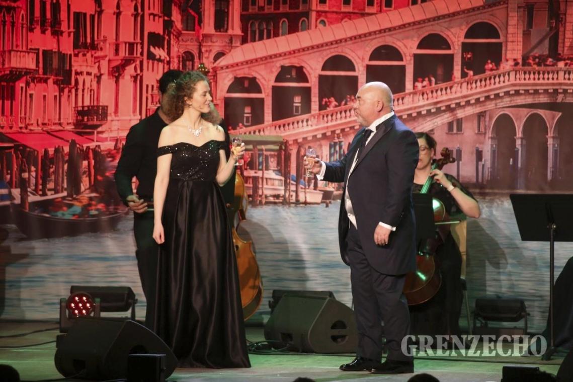 <p>Serge Bosch beim Benefizkonzert in Eupen</p>
