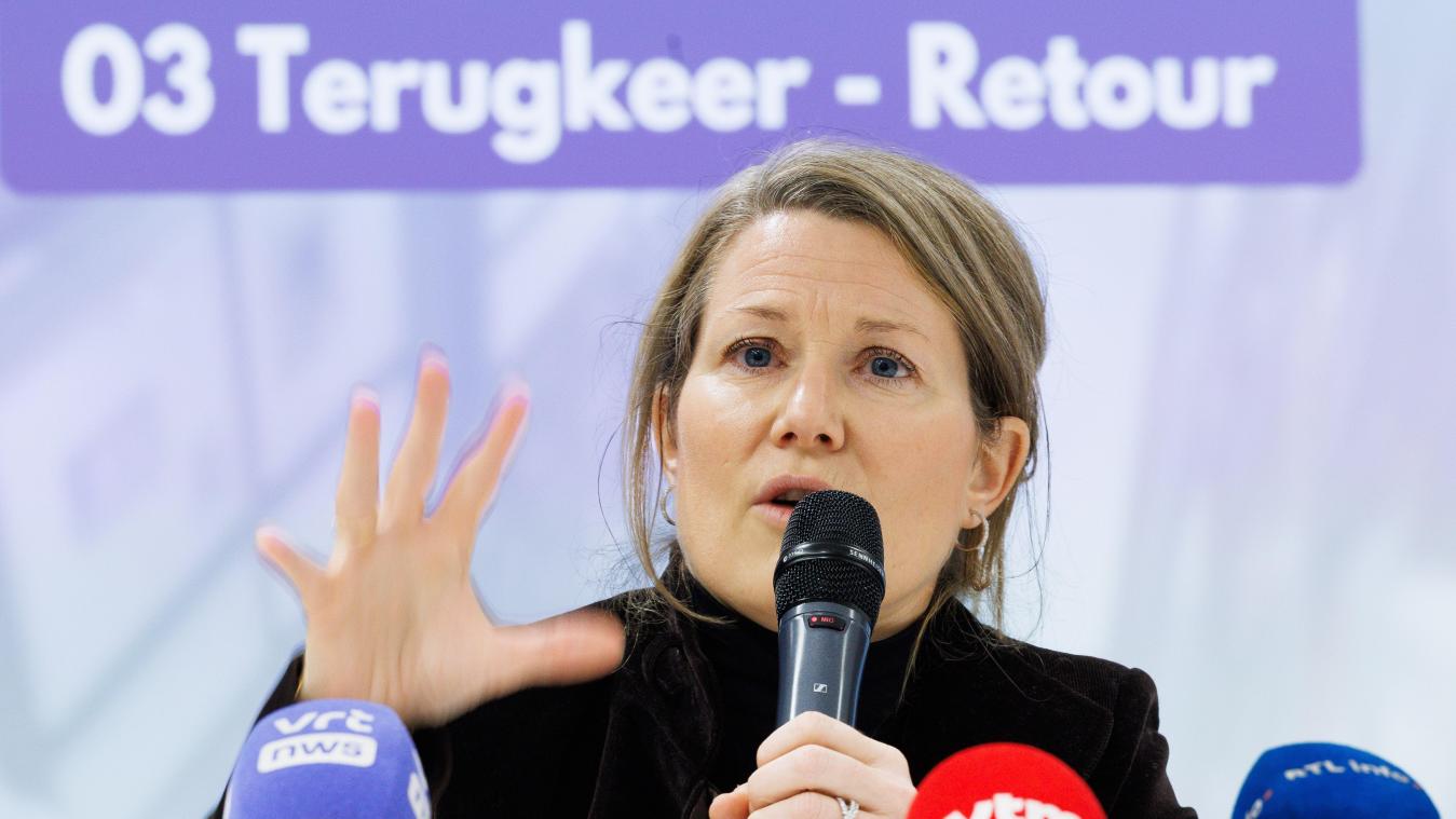 <p>Anneleen Van Bossuyt steht wegen ihres Umgangs mit einem Urteil des Verfassungsgerichts in der Kritik.</p>