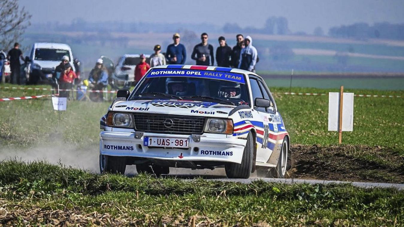 <p>Michael Küches-Tobias Zeimers im legendären Opel Ascona 400 in der Historik-Division SR</p>