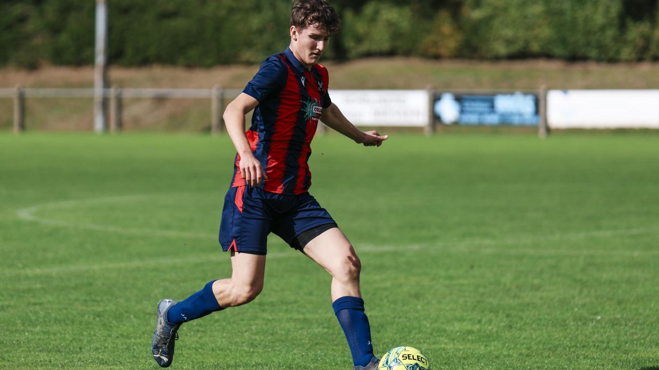 <p>Elias Wiesemes brachte Elsenborn nach der Pause in Front.</p>