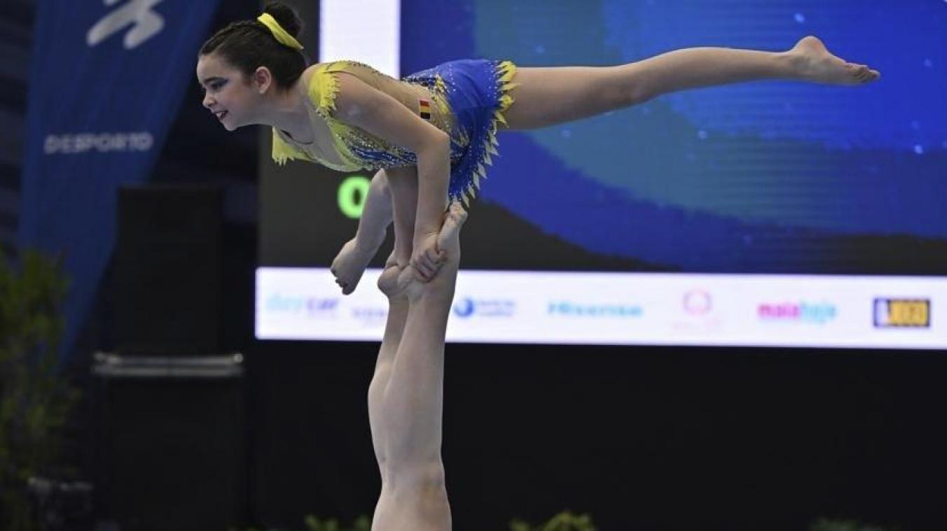 <p>Turnerinnen des TSV Rocherath sammeln internationale Erfahrung beim Acro Cup in Porto</p>

