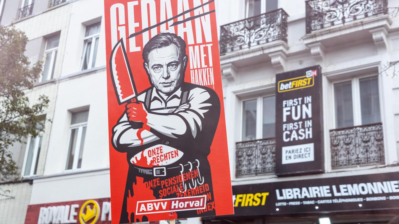 <p>Aufnahme von einer Demo gegen die Arizona-Politik im Oktober 2025.</p>