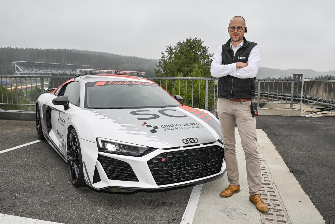 <p>Sven Leufgen war elf Jahre als Sicherheitshef in Spa-Francorchamps tätig.</p>
