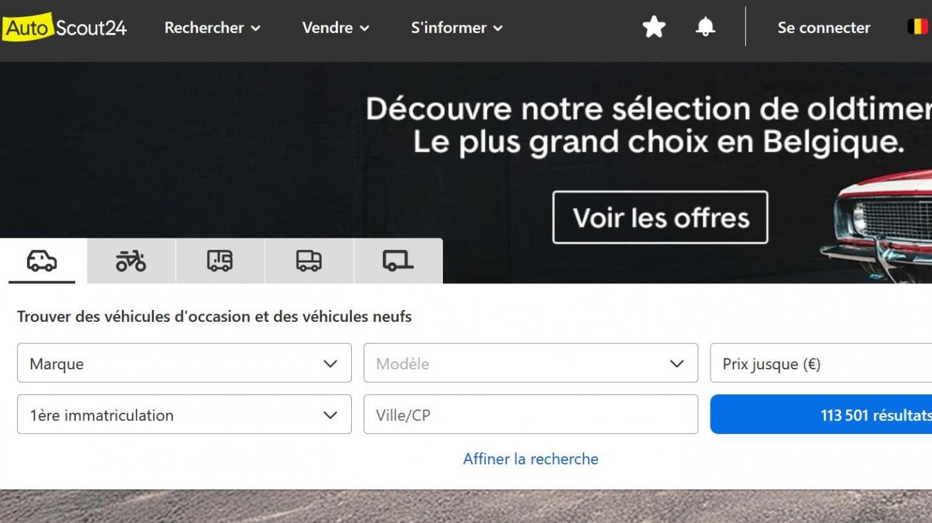 <p>Die Online-Plattform AutoScout24 steht in Belgien im Fokus der Wettbewerbsbehörde.</p>