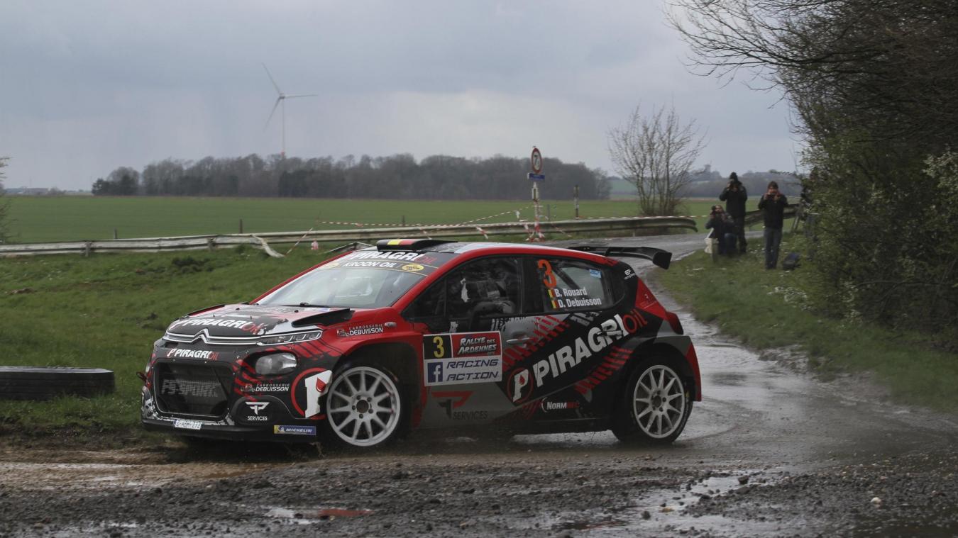 <p>Rouard-Debuisson (Citroën), die Sieger der Rallye des Ardennes.</p>