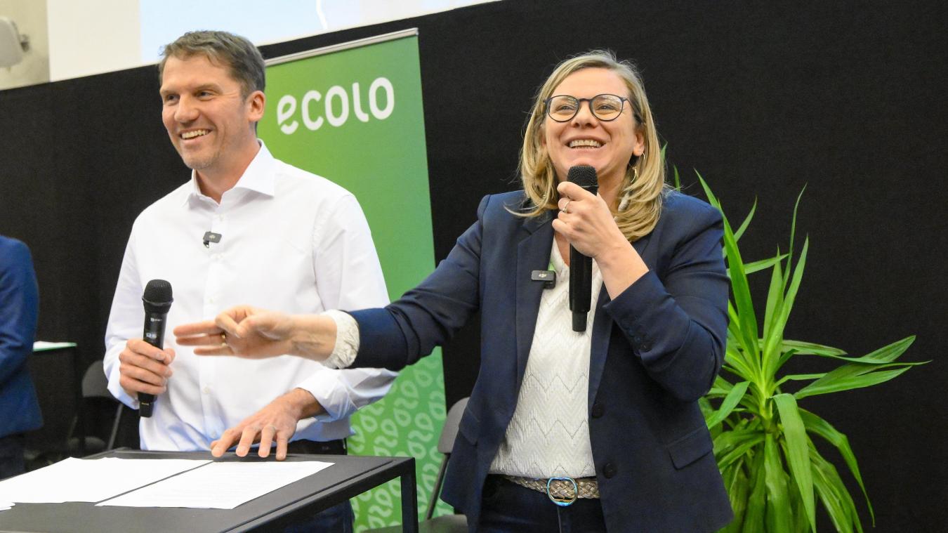 <p>Marie-Colline Leroy und Gilles Vanden Burre wurden in Neu-Löwen bei Ecolo als neue Co-Vorsitzende gewählt.</p>