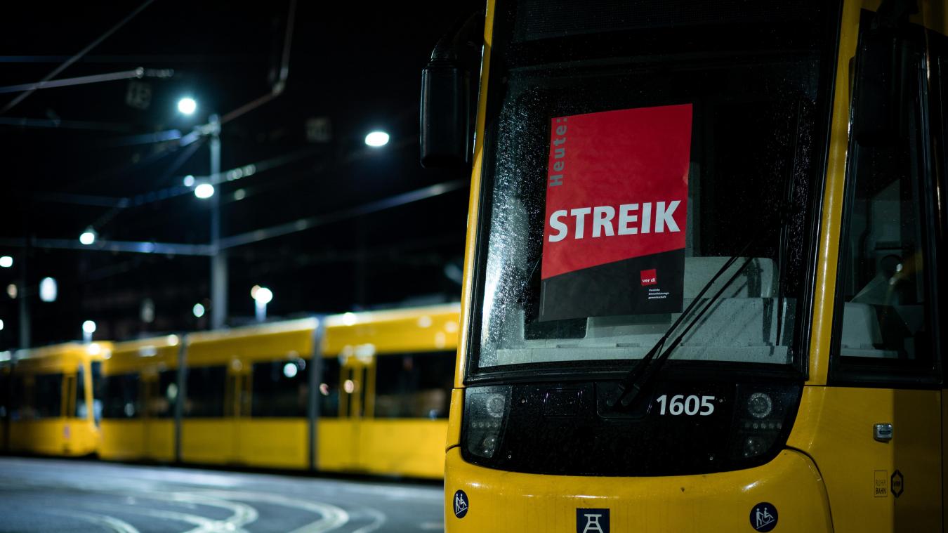 <p>Warnstreiks legen Nahverkehr am Dienstag und Donnerstag lahm</p>
