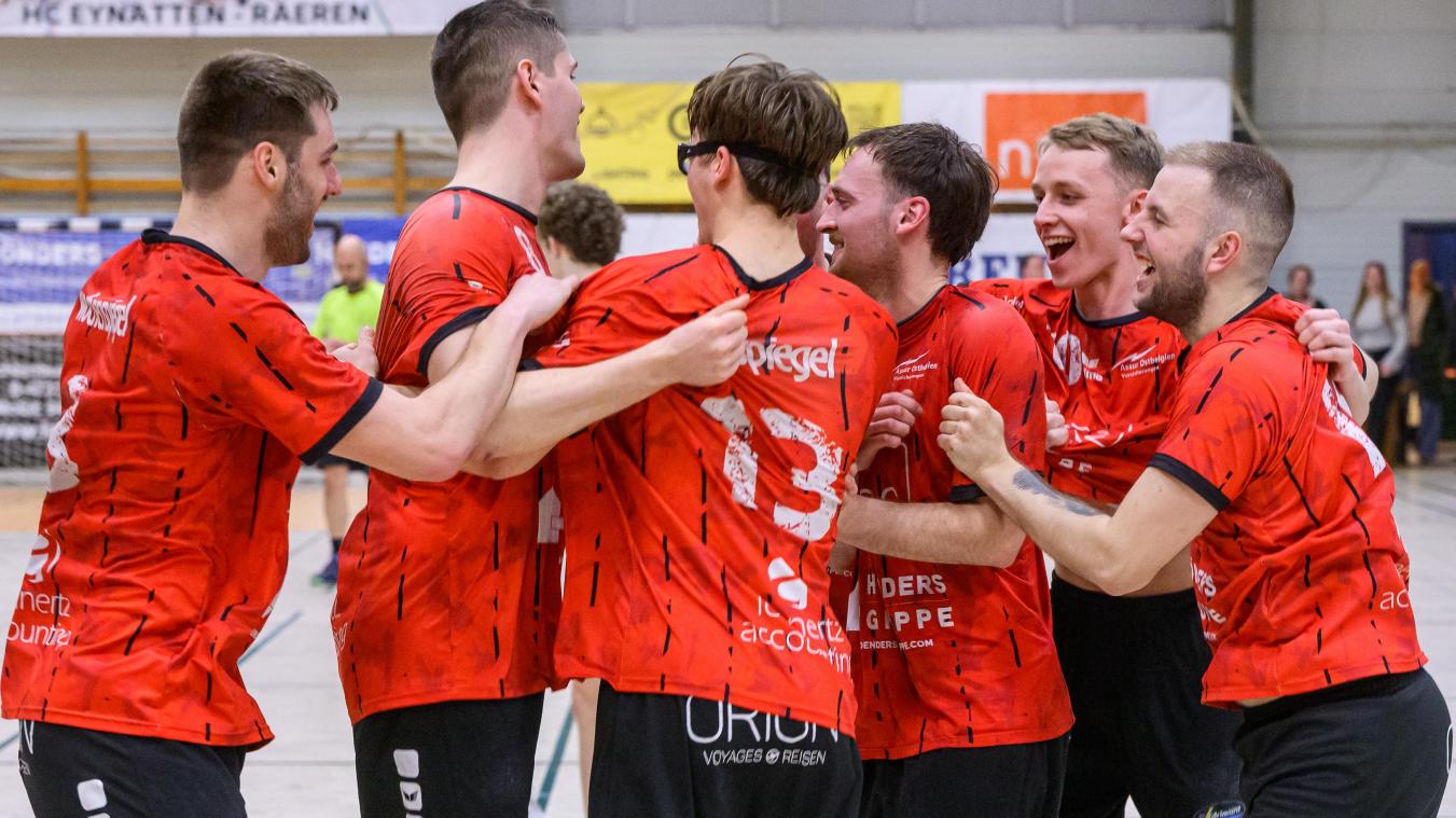 <p>Geschafft: Der HC Eynatten-Raeren bucht seinen Platz in der 1. Division 2026-27.</p>