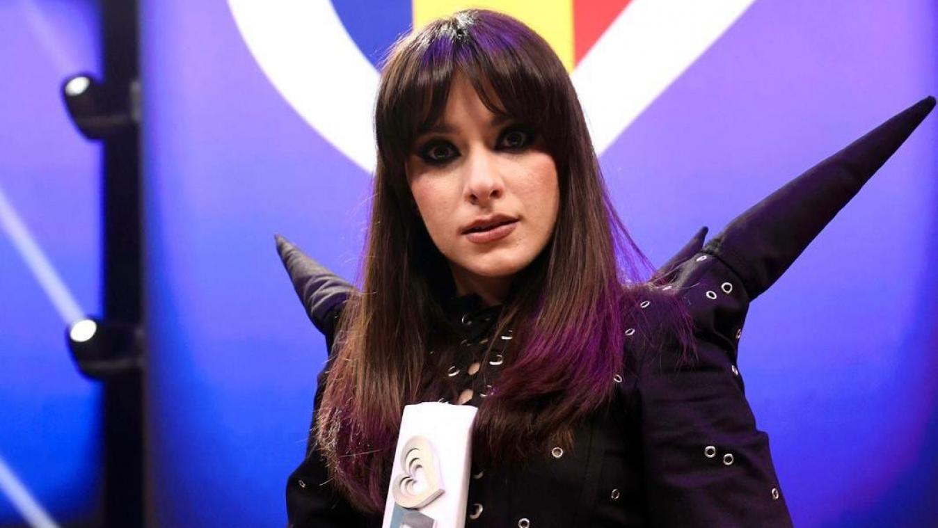 <p>Alexandra Capitanescu sorgt mit ihrem Song „Choke me“ für Gesprächsstoff.</p>