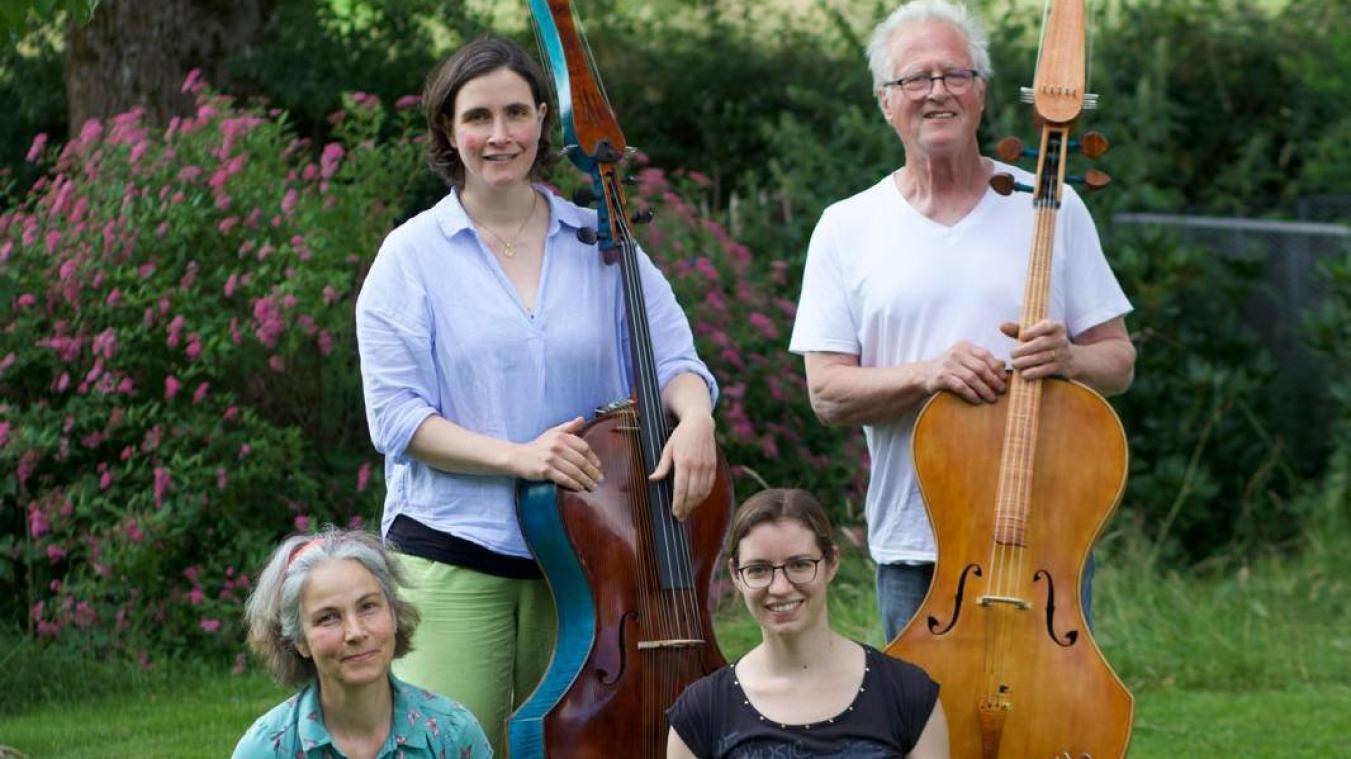 <p>Das Quartett um Helmut Bleffert</p>