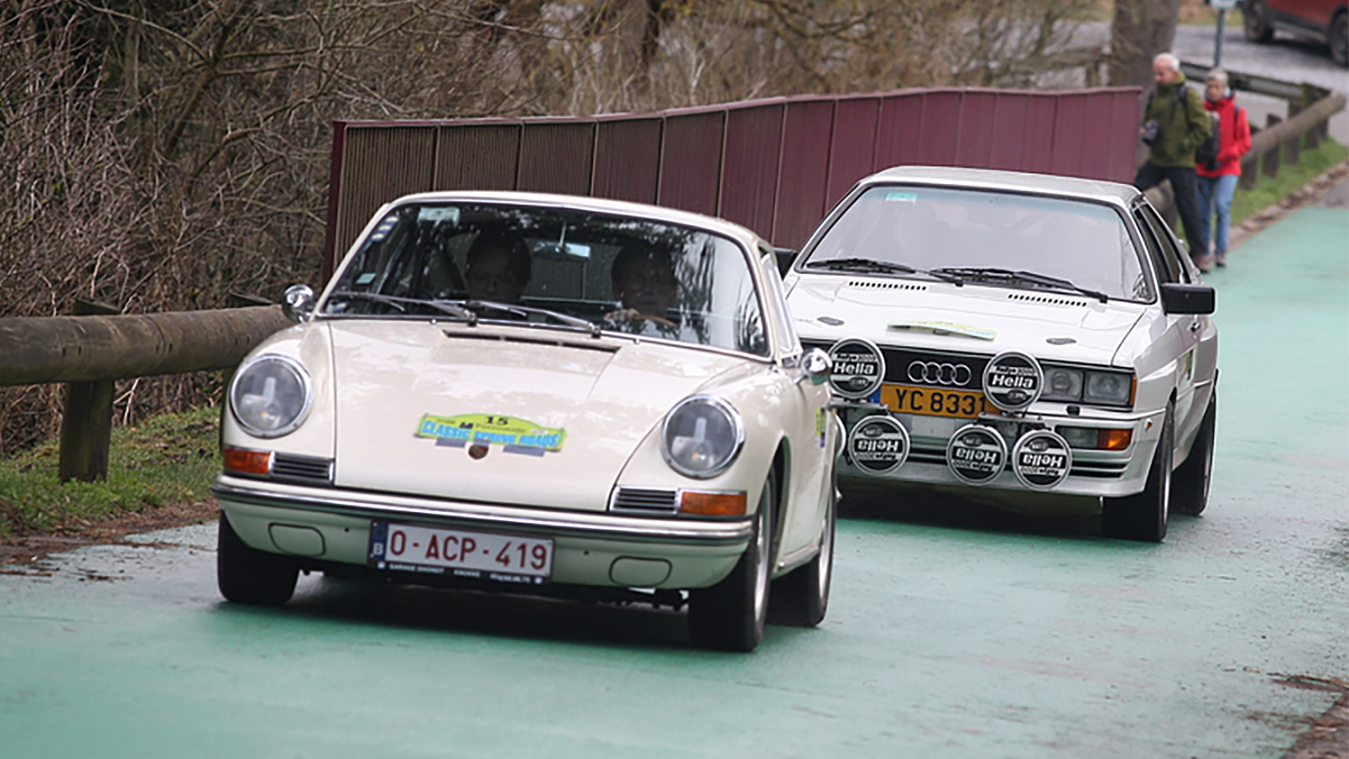 <p>Wie 2025 führen die Classic Spring Roads 2026 wieder am See von Bütgenbach vorbei.</p>
