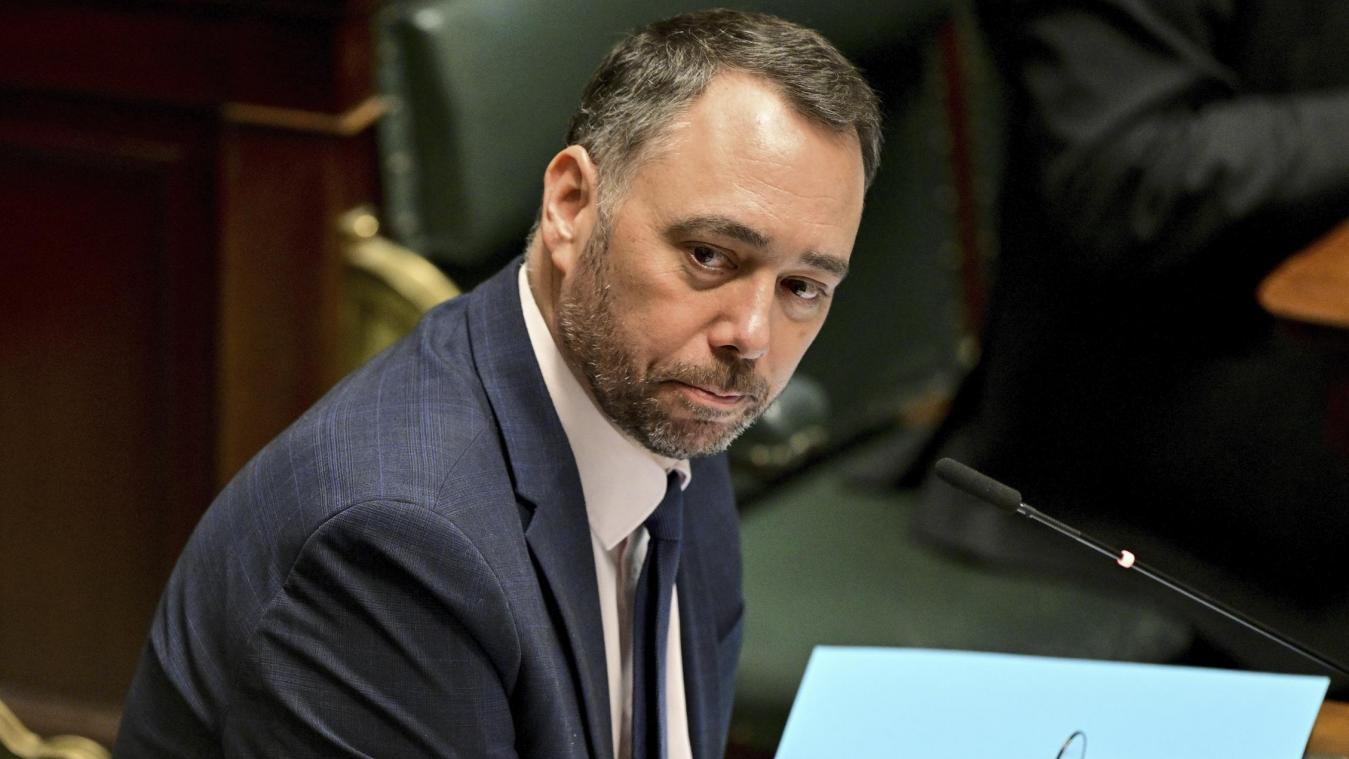 <p>Außenminister Maxime Prévot</p>