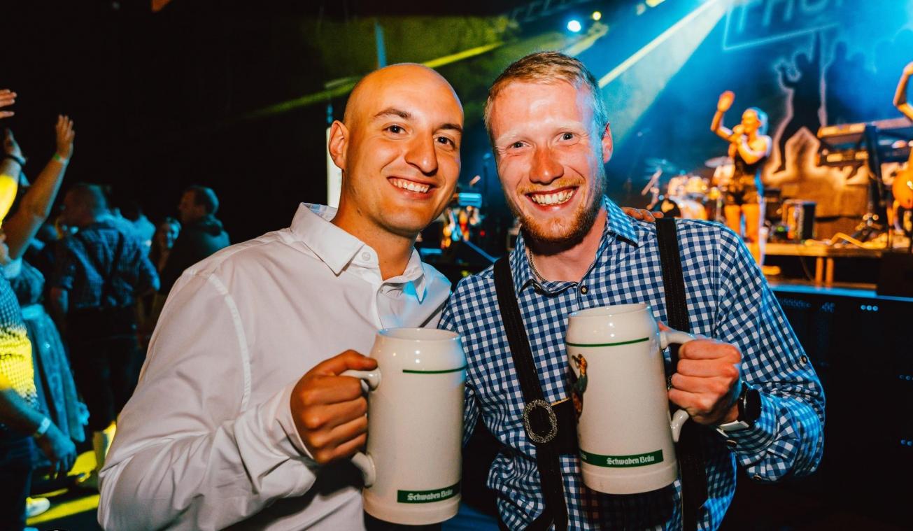 <p>Partystimmung beim „Vegder Wasen“</p>