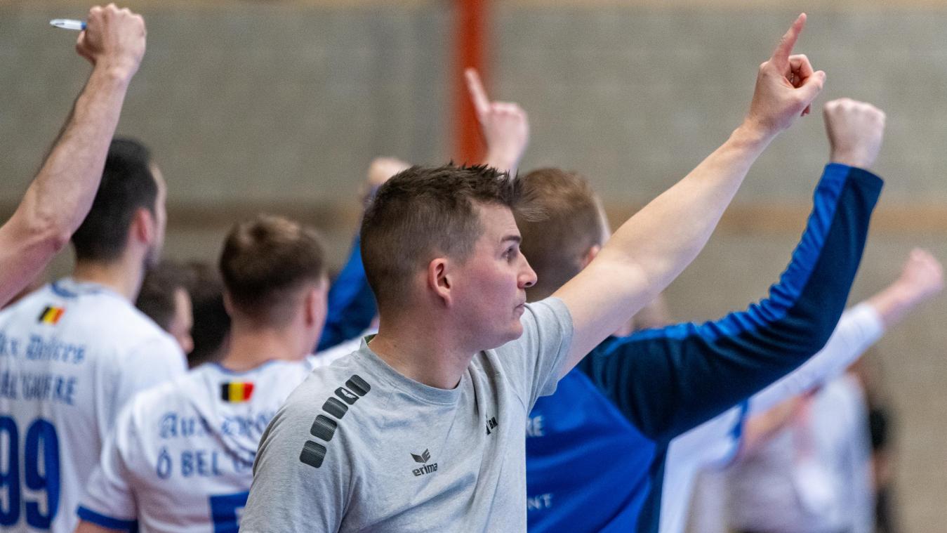 <p>Thomas Cauwenberghs (hier beim HC Visé) wird neuer KTSV-Trainer.</p>