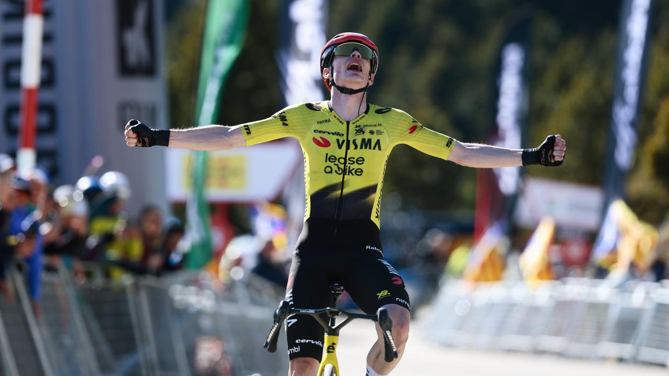 <p>Jonas Vingegaard gewinnt die fünfte Etappe der Katalonien-Rundfahrt und übernimmt die Führung im Gesamtklassement.</p>
