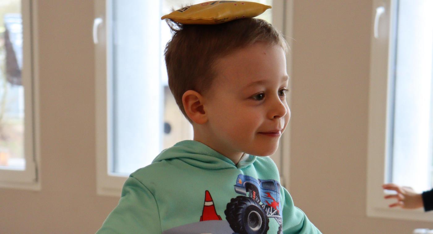 <p>Viel Spaß an der Bewegung beim Tag des Sports der Kindergärten in Burg-Reuland</p>
