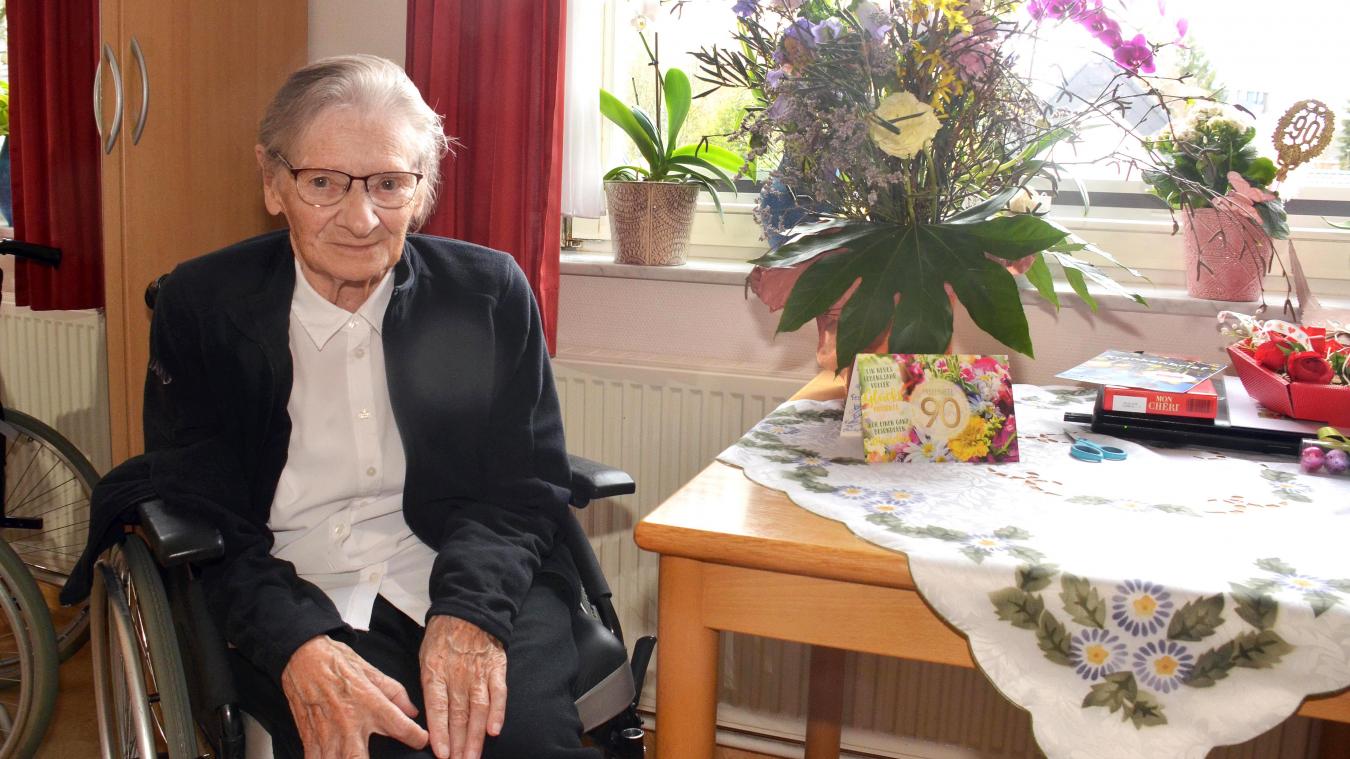 <p>Mit 90 Jahren blickt Sr. Gilberte auf fast 65 Jahre als Franziskanerin und ein bewegtes Leben zurück.</p>