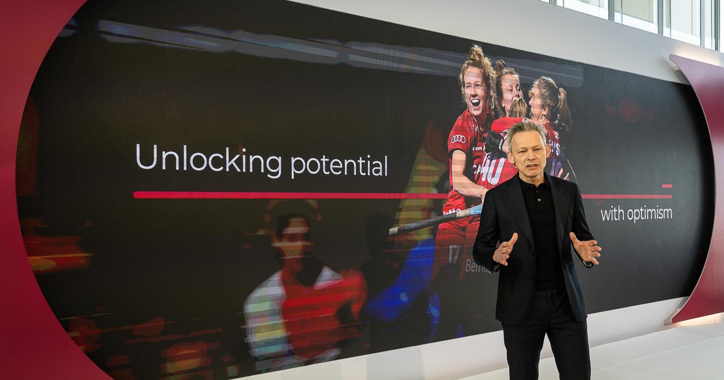 <p>Olivier Onclin, der zukünftige CEO von Belfius: „Optimismus findet sich zurück in allen Ambitionen unserer Strategie 2026-2030.»</p>