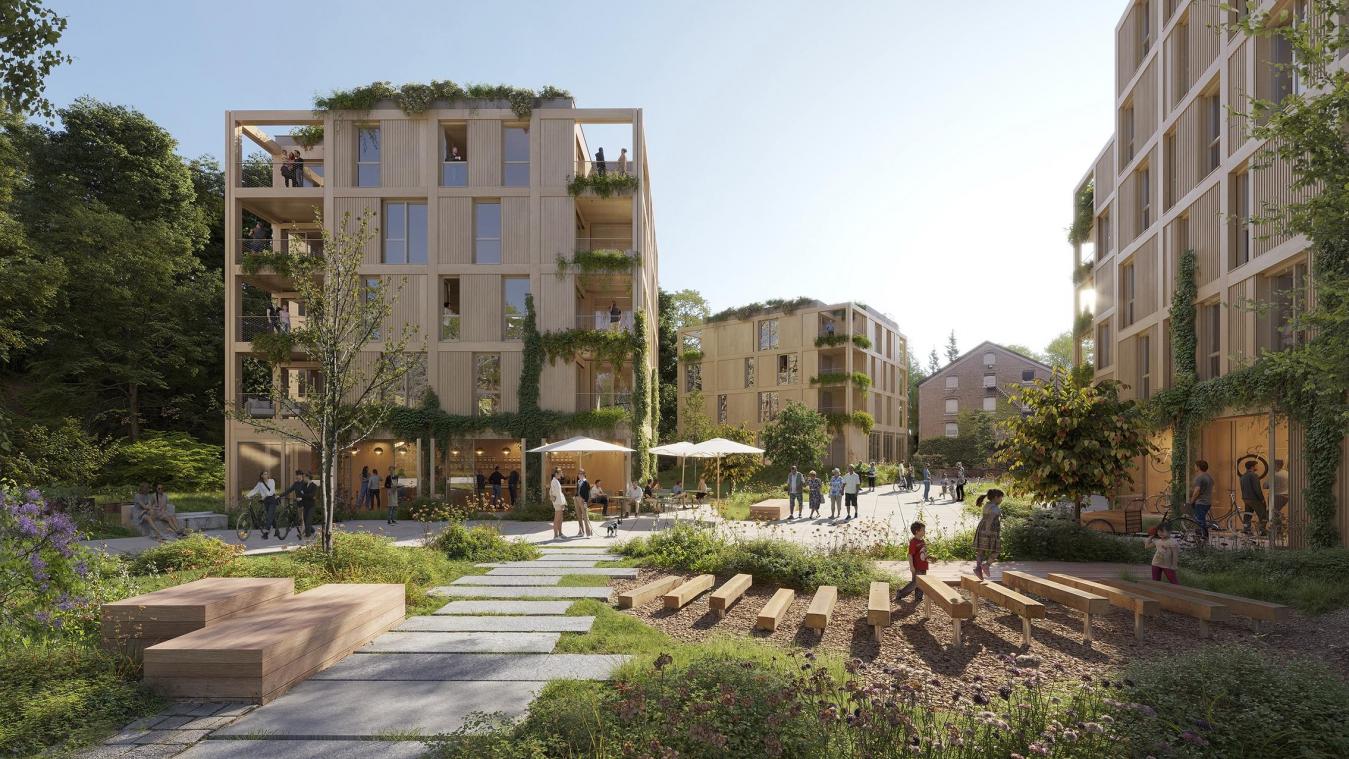 <p>Die Entwickler verfolgen einen anderen Ansatz als viele klassische Immobilienprojekte in der Region. Statt kompakter Appartementbauten setzen sie auf ein offenes Quartier mit Wohnraum, Gewerbeflächen und großzügigen Grünbereichen.</p>