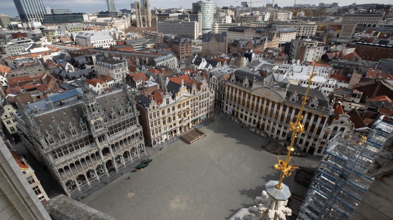 <p>Blick auf den Grand’Place in Brüssel</p>