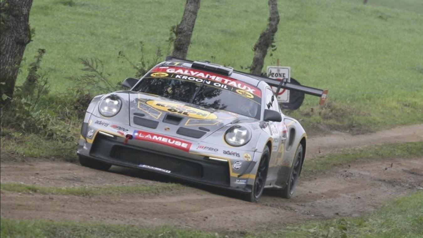 <p>Die neue Wunderwaffe von Porsche im Rallyesport, hier bei der EBR 2025 mit Sieger Cédric Cherain.</p>