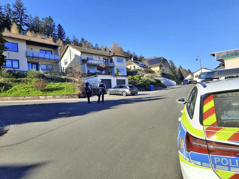 <p>An dem Einsatz in Prüm waren 300 Polizeikräfte beteiligt.</p>