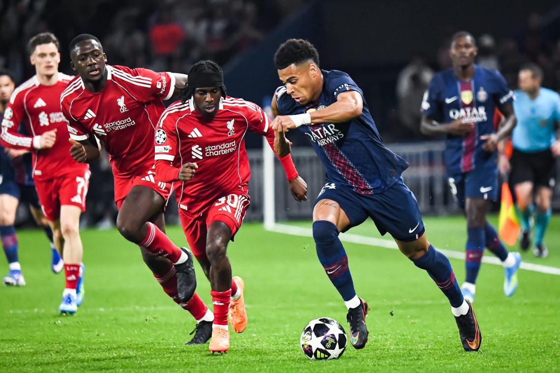 <p>Ein überragender Désiré Doué brachte PSG bereits in der elften Minute in Führung.</p>