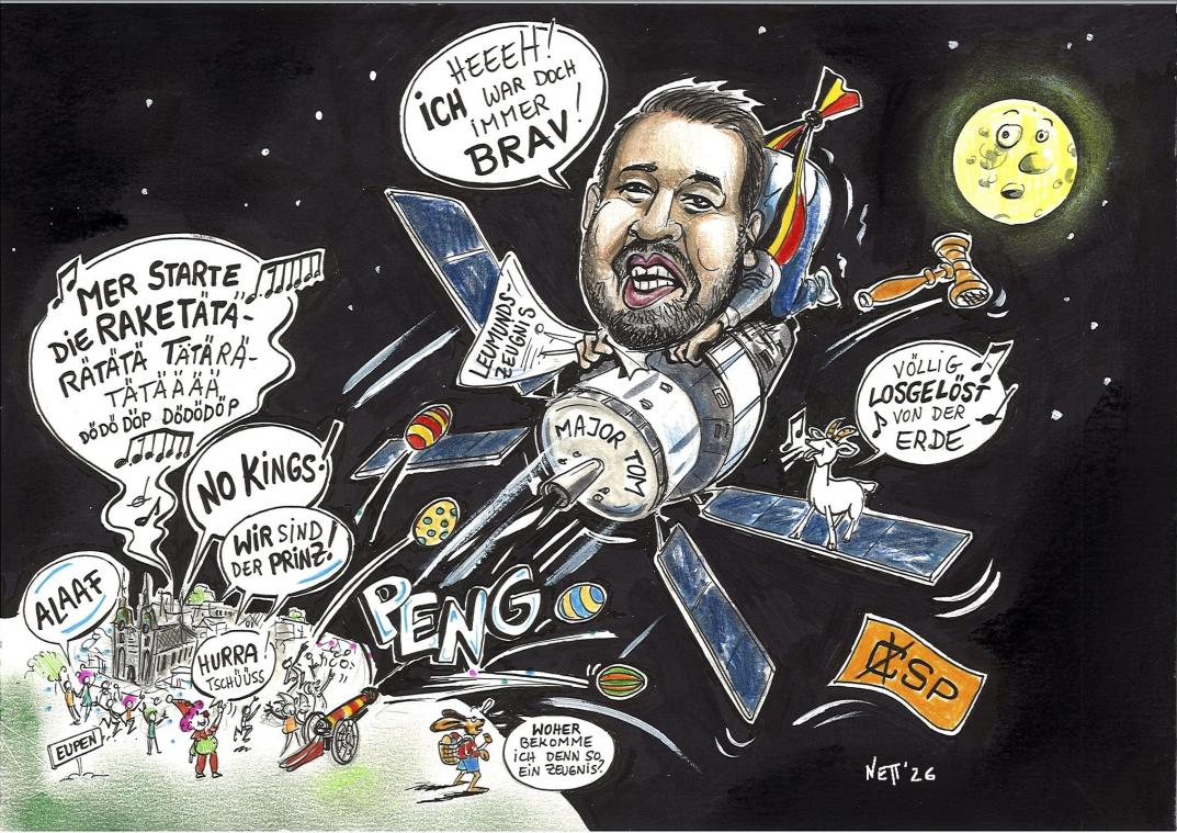 <p>Major Thomas – völlig losgelöst</p>
