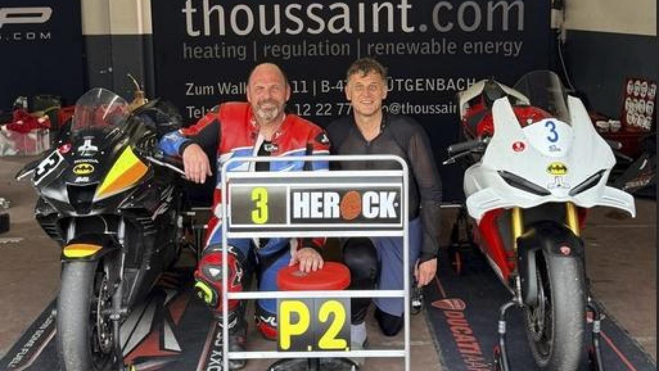 <p>Marc und Patrick (r.) Thoussaint wurden Zweite in Zolder.</p>