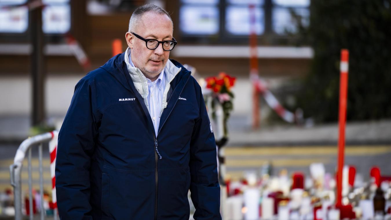 <p>Nicolas Feraud, Gemeindepräsident von Crans-Montana</p>