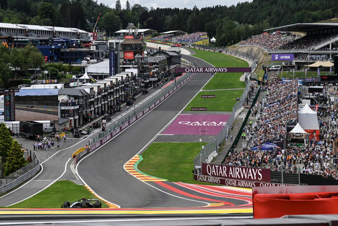 <p>Jährlich besuchen fast eine Million Menschen die Rennstrecke von Spa-Francorchamps.</p>