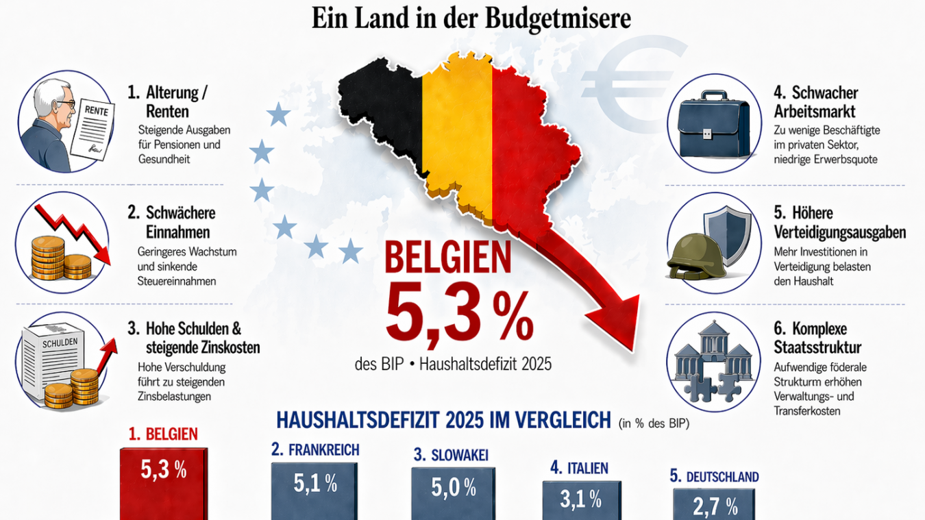 <p>Warum Belgien in der Defizit-Falle sitzt</p>

