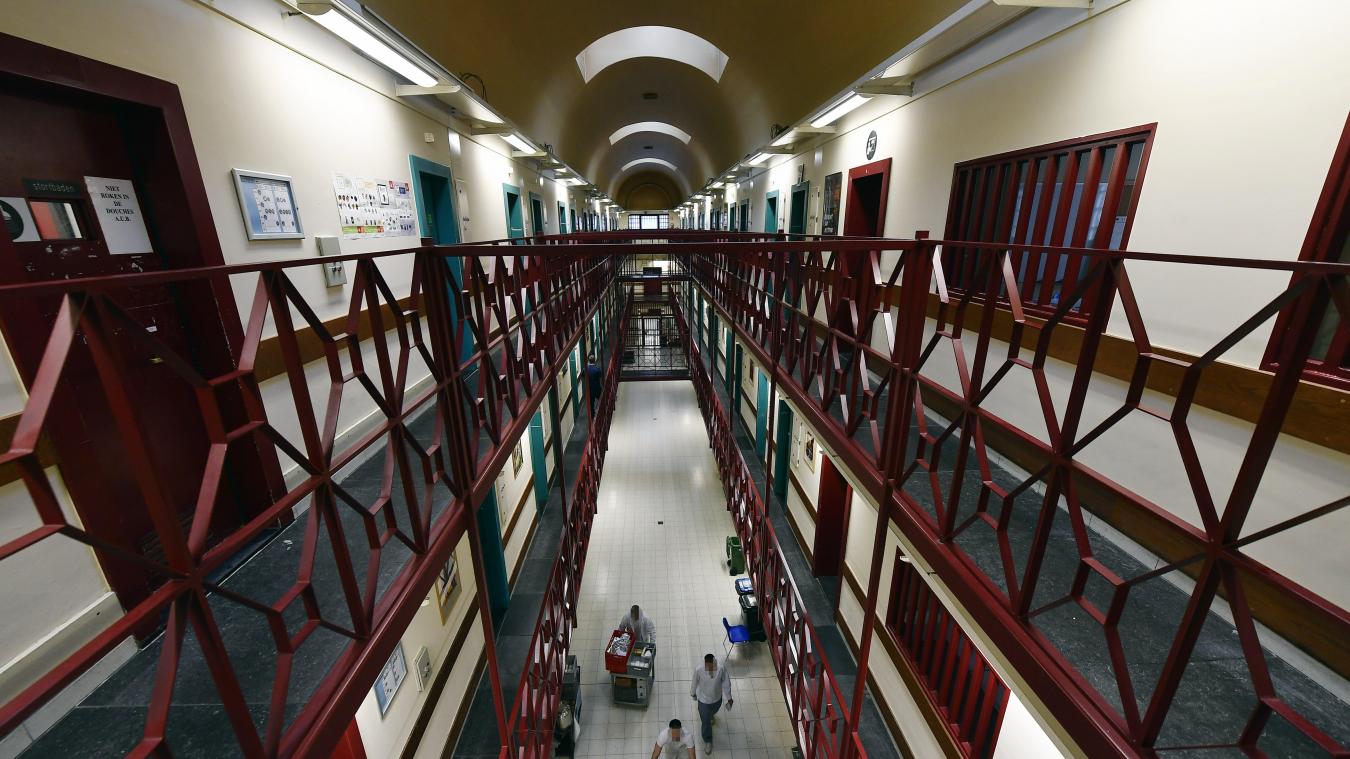 <p>Blick in das Gefängnis von Antwerpen</p>